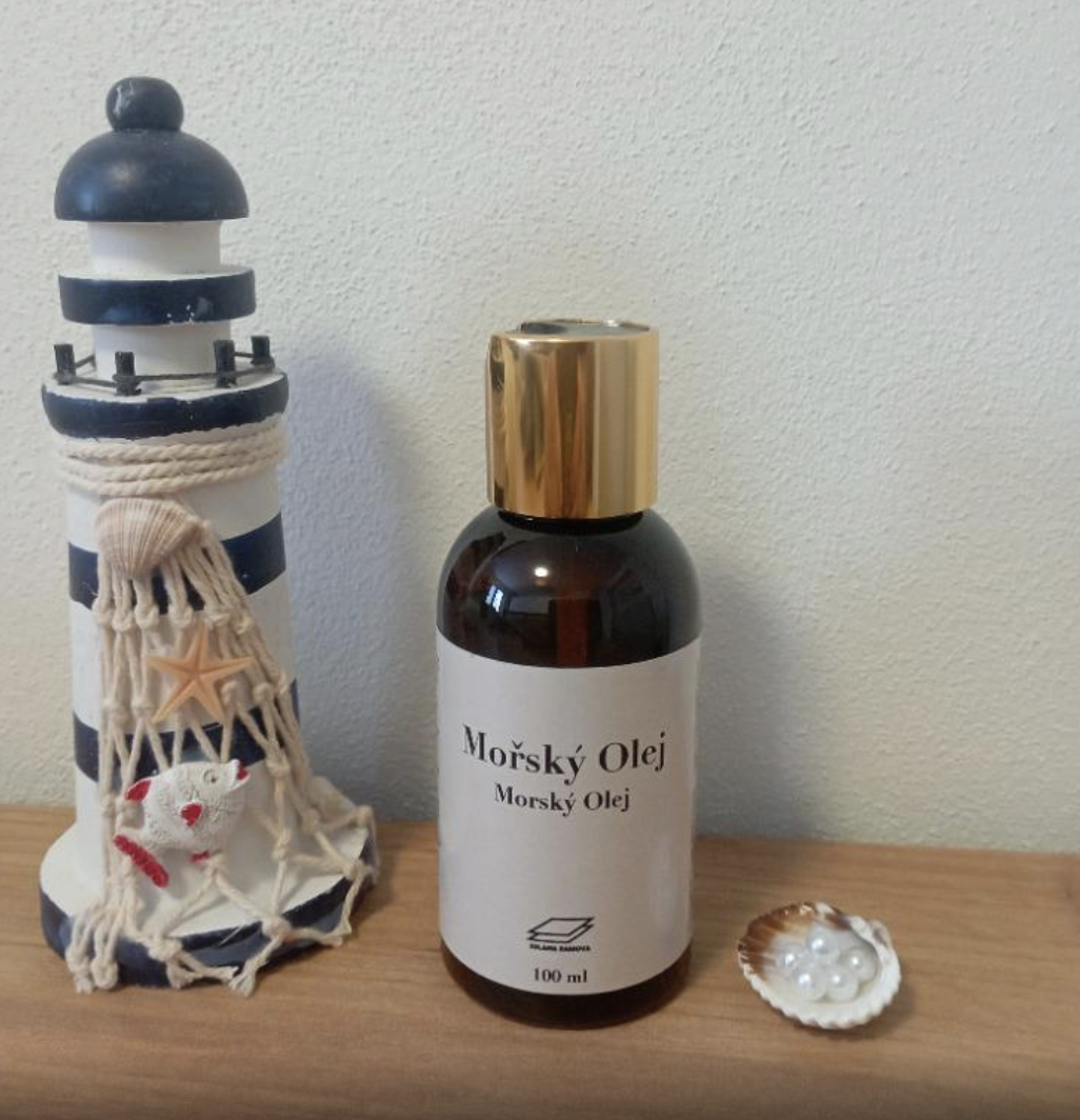 Mořský olej (neboli tekuté mořské minerály) 100 ml